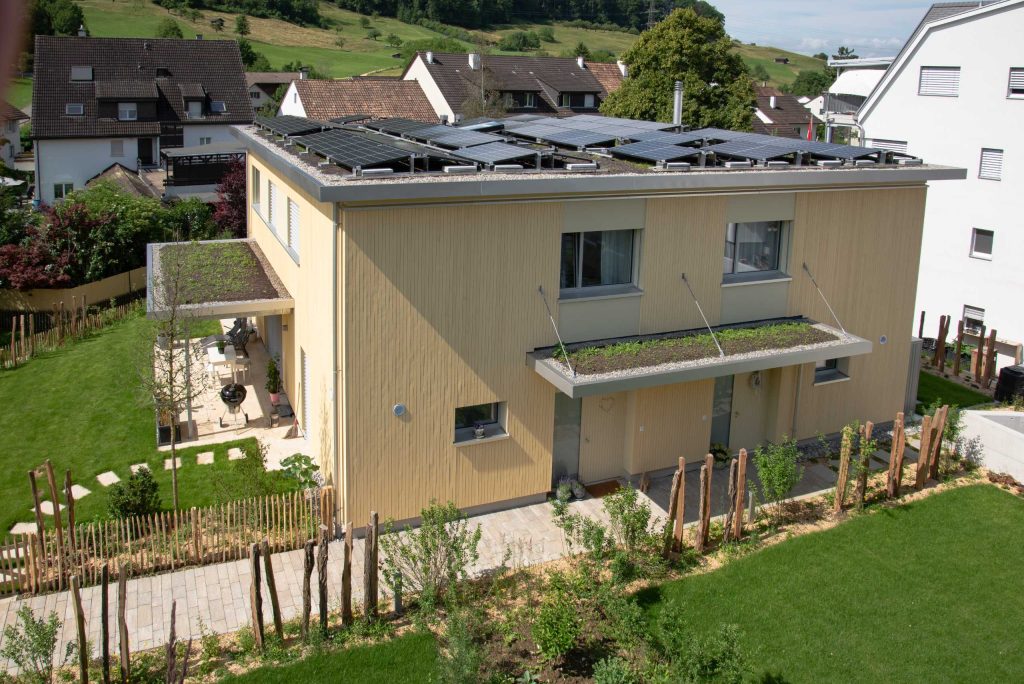 Doppeleinfamilienhaus «am Bach», aussen